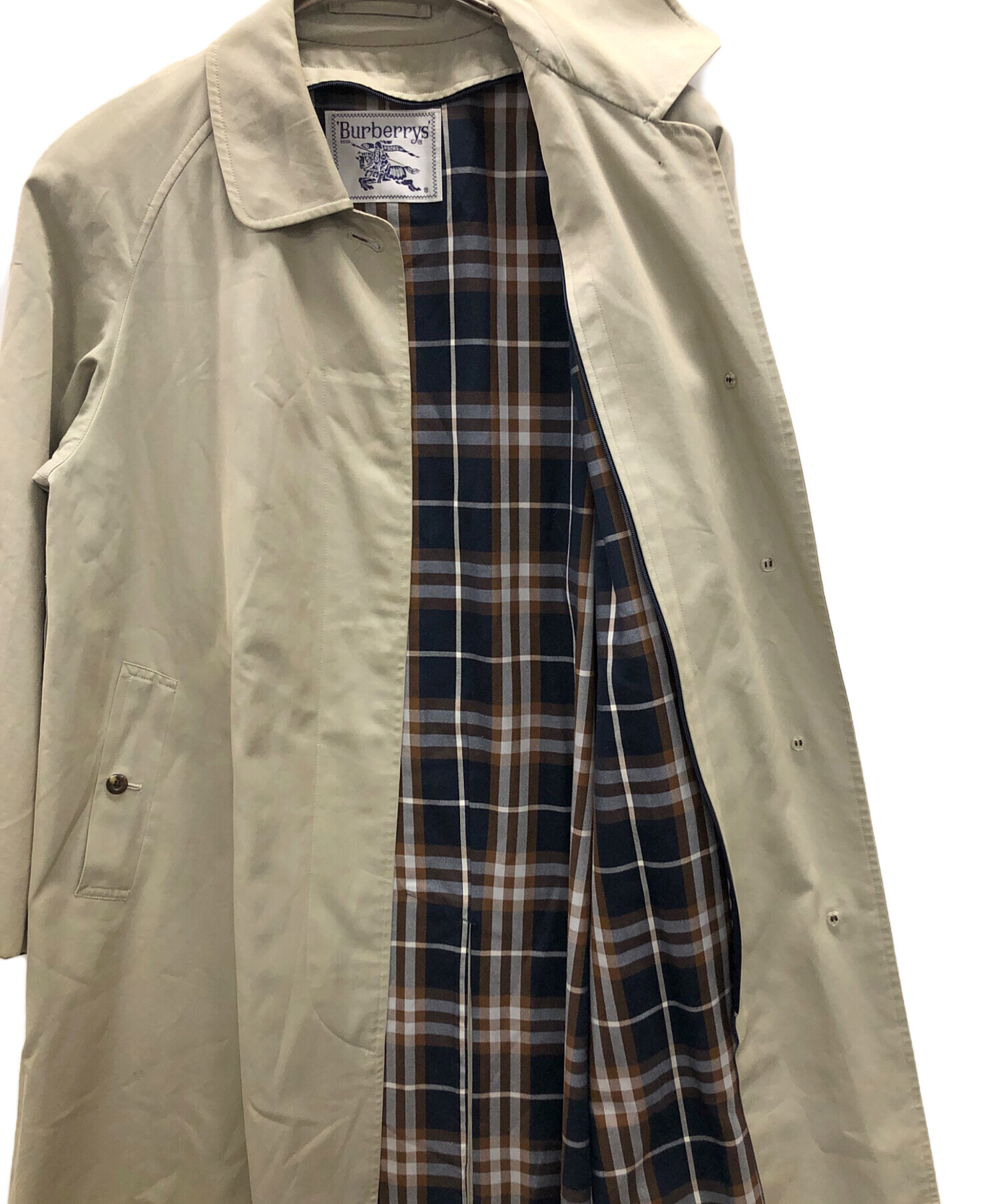 中古・古着通販】BURBERRY (バーバリー) ライナー付ステンカラーコート