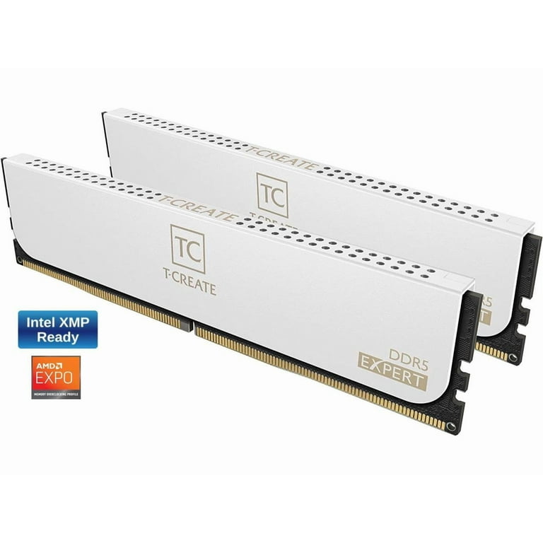 TEAMGROUP T-CREATE 32GB (2x16GB) DDR5 6000 Desktop Memory, CL30