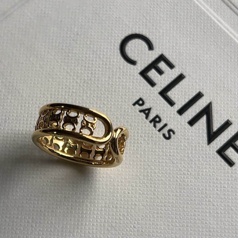 CELINE セリーヌ マイヨン トリオンフ マルチリング / ゴールド