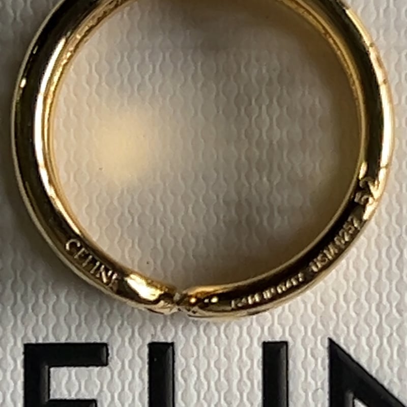 CELINE セリーヌ マイヨン トリオンフ マルチリング / ゴールド