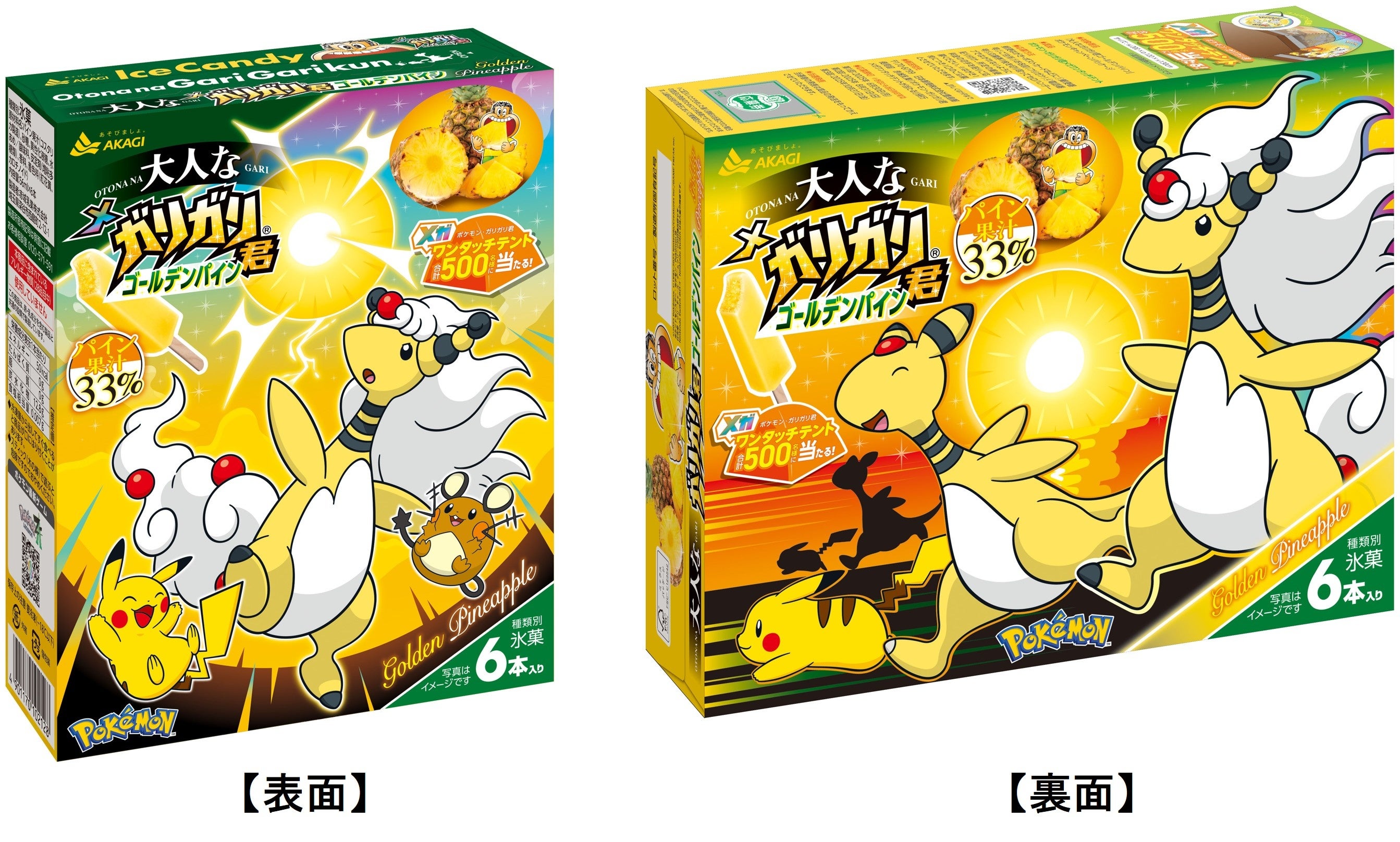 ガリガリ君とポケモンの最新ゲームパッケージが新発売! 「メガシンカ