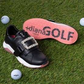 プラスダイアナ ＋diana 【+dianaGOLF】バックル付きゴルフシューズ
