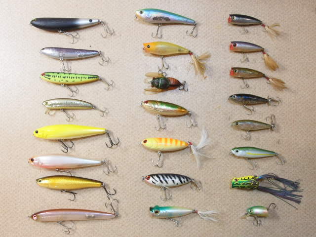 今も釣れます！ 釣りバブル期の トップウォータールアー 色々入荷です