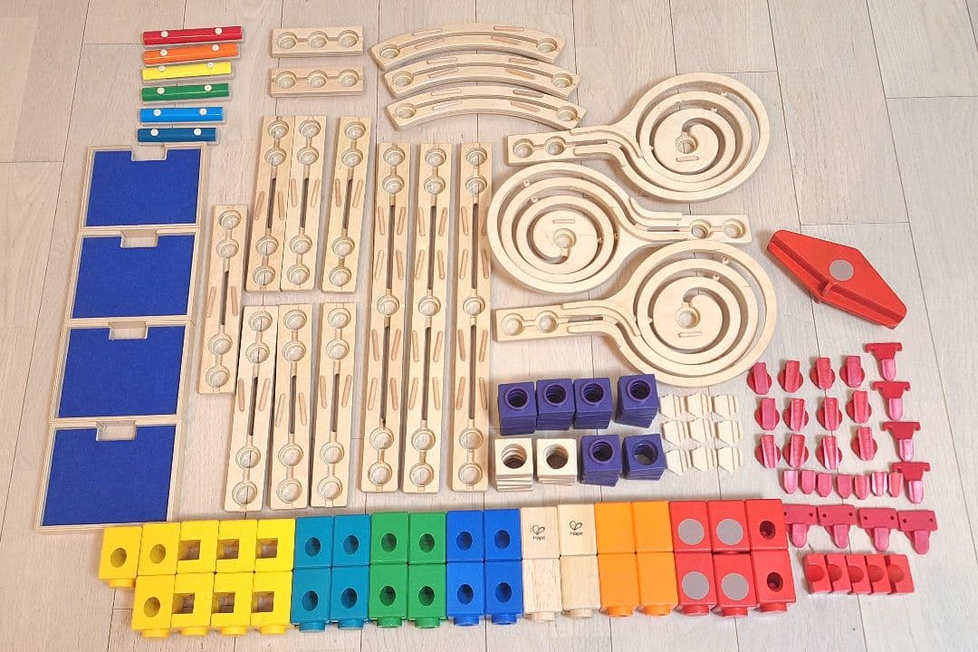 9/1まで出品/送料込/ボーネルンド クアドリラ 全120パーツ クアドリラ・ファニーファンクションセット: バリエーション表示