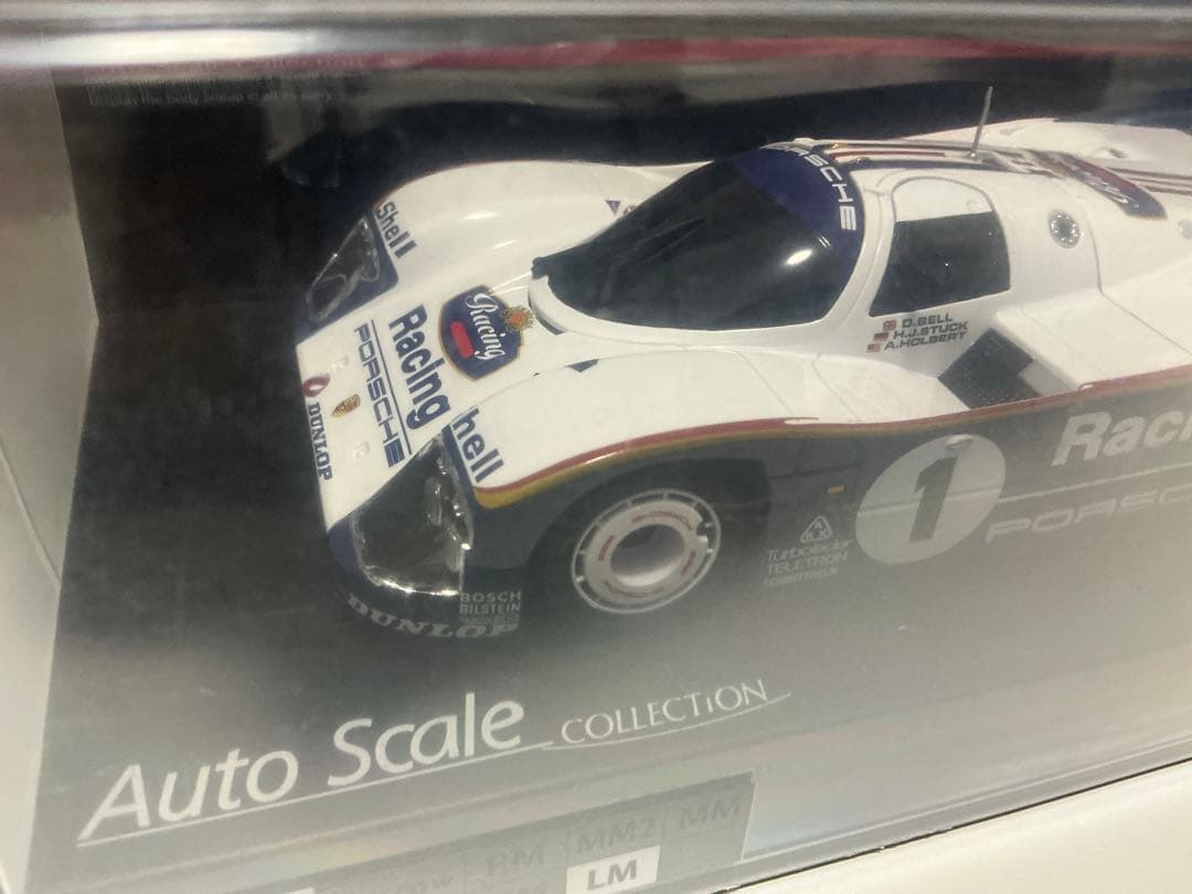 京商ミニッツ　オートスケールコレクション　Porsche 962 KYOSHO MINI-Z オートスケールコレクション ポルシェ 962 C LH No.1