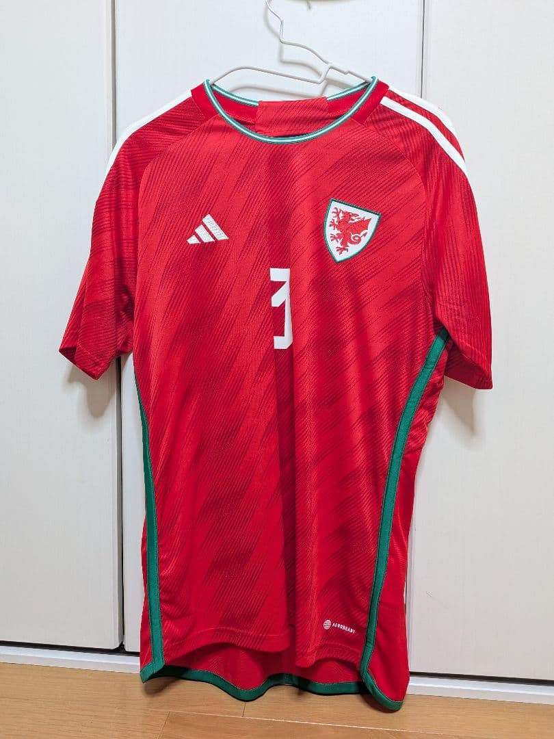 【最終値下げ】激レア正規品　ウェールズ代表　ネコ・ウィリアムズ　ユニフォーム 最終値下げ】激レア正規品 ウェールズ代表 ネコ・ウィリアムズ
