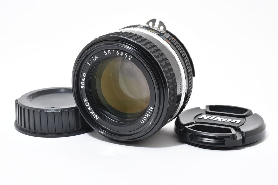 【美品】ニコン NIKON Ai-S NIKKOR 50mm F1.4 Nikon NIKKOR 50mm f/1.4 Ai-S